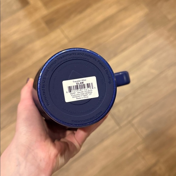 Hydrojug Cateye Blue Glam Traveler Water bottle - Picture 3 of 4